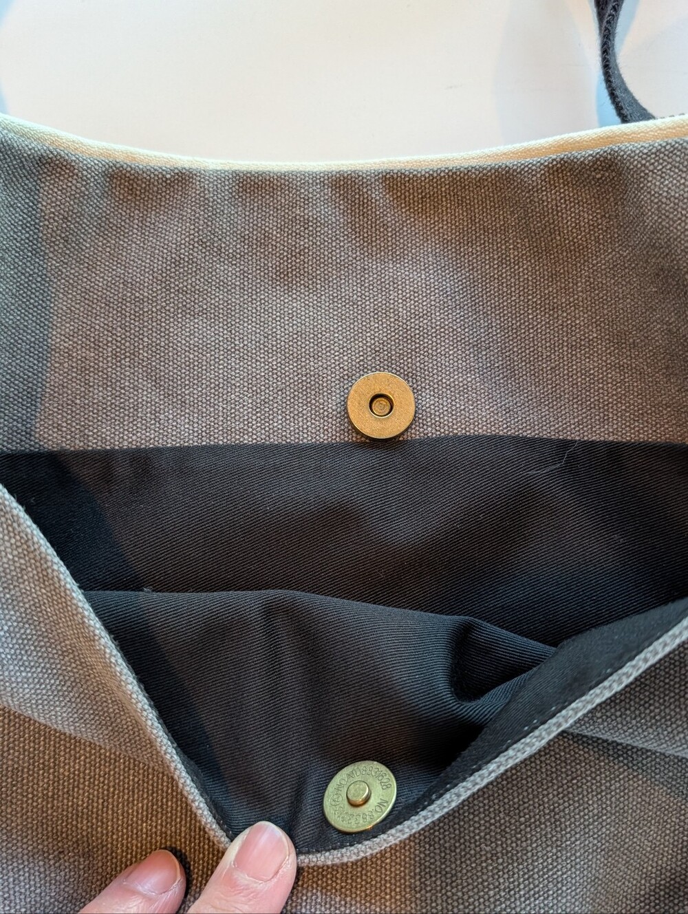 FETCH Canvas Crossbody Bag Made In Canada - Picture 5 of 8